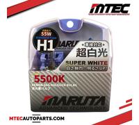 MARUTA | MTEC H1 55W SUPER BLANCO MT-437 - Lámparas Halógenas De Gas Xenón 5500K