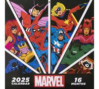 Marvel 2025 calendario 30 x 30 cm pyramid