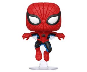 Marvel 80° Anniversario Funko Pop Vinile Figura Spider-Man 9 cm