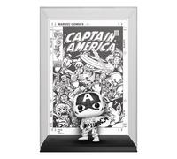 Marvel 85th Anniversary Pop Comic Cover Vinile Figura Captain America 9 Cm Funk