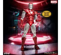 Marvel Action Figura 1/12 Iron Man (silver Centurion Edition) 16 Cm Mezco Toys
