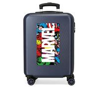 Trolley marvel abs 55cm.4r.action marvel azul Talla única