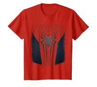 Marvel Amazing Spider-Man No Way Home Costume Camiseta, Niños, Rojo, 10 años