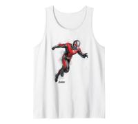 Marvel Ant-Man Scott Lang Avengers Endgame Paint Portrait Camiseta sin Mangas