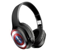 Marvel Auriculares Inalámbricos Capitán América 001 Negros