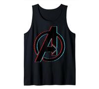 Marvel Avengers 3D Color Pop Logo Camiseta sin Mangas
