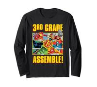 Marvel Avengers 3rd Grade Assemble! First Day Back to School Manga Larga