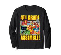 Marvel Avengers 4th Grade Assemble! First Day Back to School Manga Larga