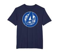 Marvel Avengers Assemble A-Logo Team Blue Camiseta, Hombre Tallas Grandes, Azul Marino, 3X Alto