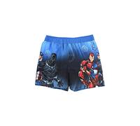 Marvel Avengers Bañador Niño, Bañador Natación Infantil, Bermudas Niño, Shorts de Baño Iron Man Capitan America Pantera Negra, Tallas 4 a 10 Años (FR/ES, Edad, 8 años, Regular, Azul)