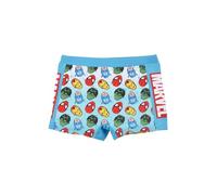 Marvel Avengers Bañador para Niño, Spider-Man Hulk Iron Man Capitan America Shorts de Baño Boxer, Bañador de Natación Infantil, Talla 10 Años, Azul