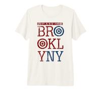 Marvel Avengers Captain America Just A Kid from Brooklyn NY Camiseta Premium
