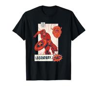 Marvel Avengers Captain America Legendary Dad Father's Day Camiseta