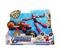 Marvel Avengers Ceremonia & Flex Rider Iron Man Hasbro Nuevo Emb. Orig.