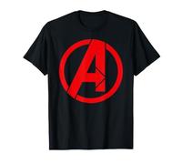 Marvel Avengers Classic Minimalist Red Team Large Chest Logo Camiseta
