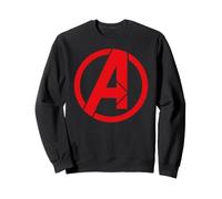 Marvel Avengers Classic Minimalist Red Team Large Chest Logo Sudadera