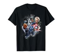 Marvel Avengers Doomsday Doom and Heros Head Shot Portraits Camiseta