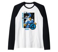 Marvel Avengers Doomsday Fantastic 4 Mr Fantastic The Thing Camiseta Manga Raglan