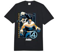Marvel Avengers Doomsday Fantastic 4 The Thing Mr Fantastic Comfort Colors Adult Heavyweight T-Shirt