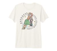 Marvel Avengers Earth's Mightiest Heros Forms Team Logo Camiseta Premium
