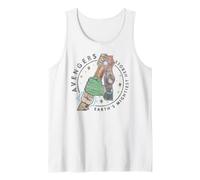 Marvel Avengers Earth's Mightiest Heros Forms Team Logo Camiseta sin Mangas
