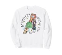 Marvel Avengers Earth's Mightiest Heros Forms Team Logo Sudadera