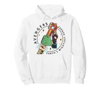 Marvel Avengers Earth's Mightiest Heros Forms Team Logo Sudadera con Capucha