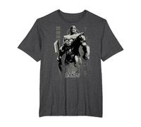 Marvel Avengers Endgame Proud Thanos Camiseta, Hombre Tallas Grandes, Jaspeado Oscuro, 5X Alto