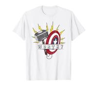 Marvel Avengers Endgame Worthy Thor's Hammer & Cap's Shield Camiseta