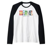 Marvel Avengers Family Trip Matching Vacation Logo Camiseta Manga Raglan