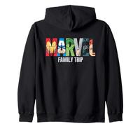 Marvel Avengers Family Trip Matching Vacation Logo Sudadera con Capucha