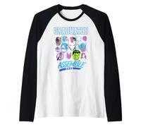 Marvel Avengers Graduation Graduates Assemble 2026 Heros Camiseta Manga Raglan