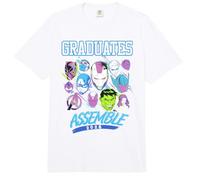 Marvel Avengers Graduation Graduates Assemble 2026 Heros Comfort Colors Adult Heavyweight T-Shirt