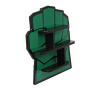 Marvel Avengers Hulk Estantería de pared pequeña, estantería de almacenamiento para niños de montaje en pared, Estantes flotantes de madera para dormitorio y sala de juegos