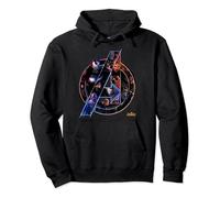Marvel Avengers Infinity War Neon Team Sudadera con Capucha