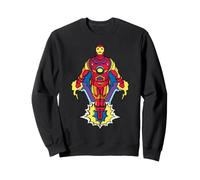 Marvel Avengers Iron-Man Pop Art Stylized Flying Portrait Sudadera