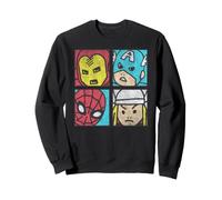 Marvel Avengers Iron Man Spider-Man Thor Captain America Sudadera