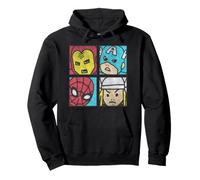 Marvel Avengers Iron Man Spider-Man Thor Captain America Sudadera con Capucha
