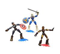 Marvel Avengers - Juego de 3 Figuras - Takmaster vs Iron Man & Capitán América
