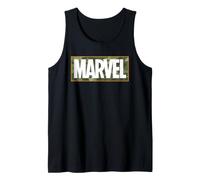 Marvel Avengers Large Chest Marvel Classic & Camouflage Logo Camiseta sin Mangas