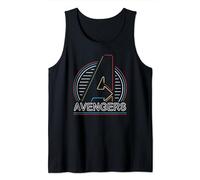 Marvel Avengers Logo in Neon Lights Camiseta sin Mangas