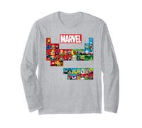 Marvel Avengers Marvel Comic Heros & Villains Periodic Table Manga Larga