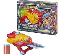 Marvel Avengers Mech Strike Monster Hunters - Lanzador Espada de Iron Man - Juguete para niños a Partir de 5 años