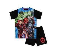 Marvel Avengers Pijamas de Manga Corta para niños Vengadores Azul 2-3 Años