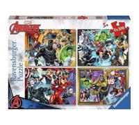 Marvel Avengers - Rompecabezas de 4 x 100 piezas