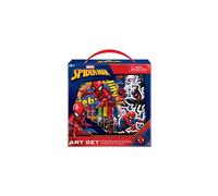 Marvel Avengers Spiderman Kids Coloring Art Set with Stickers and Stam