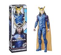 Marvel Avengers Titan Hero Series Collectible Loki Action Figure, Toy For Ages 4 and Up F2246, Black, 12-Inch