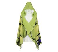 Marvel Avengers Toalla con capucha para niños, The Incredible Hulk, verde, talla única, 70 x 140 cm