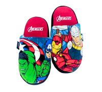 Marvel Avengers Zapatillas de Estar por Casa, Pantuflas Suaves, Thor Iron Man Capitan America Hulk Zapatillas de Casa Suela Antideslizante, Regalo para Niños y Adolescentes | Talla EU 30/31