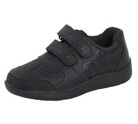 Marvel Avengers Zapatos Escolares para Niños Zapatillas Deportivas Negras Zapatos Formales Correas De Sujeción Fáciles De Tocar